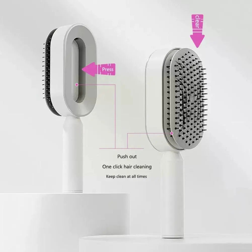 3D Hair Growth Comb: Self-Cleaning, Scalp Massage, Anti Hair Loss