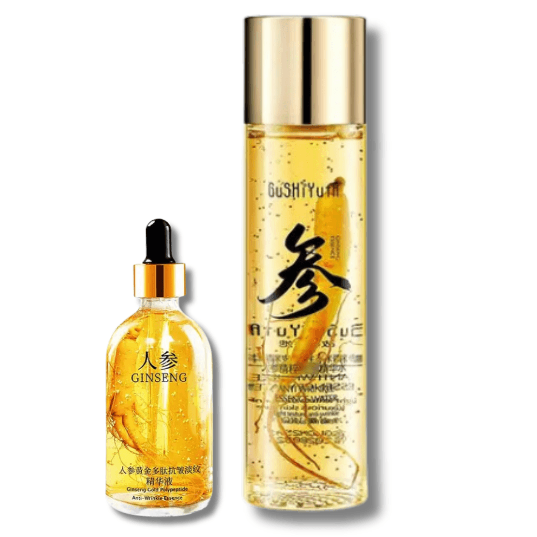 Gold Ginseng Face Serum: Anti-wrinkle, Lightning, Moisturizing (100ml/120ml)