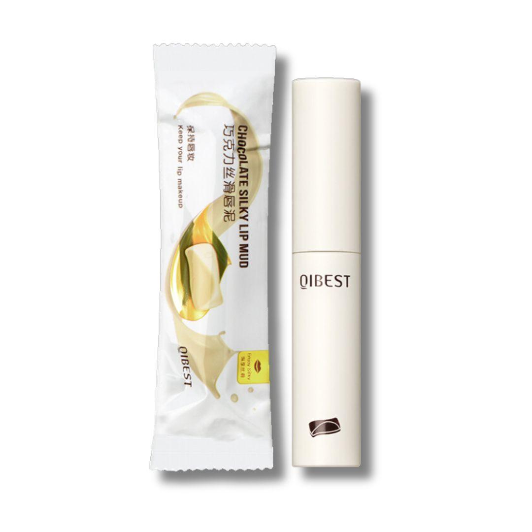 QIBEST 8-Color Matte Lip Gloss: Long-Lasting & Waterproof