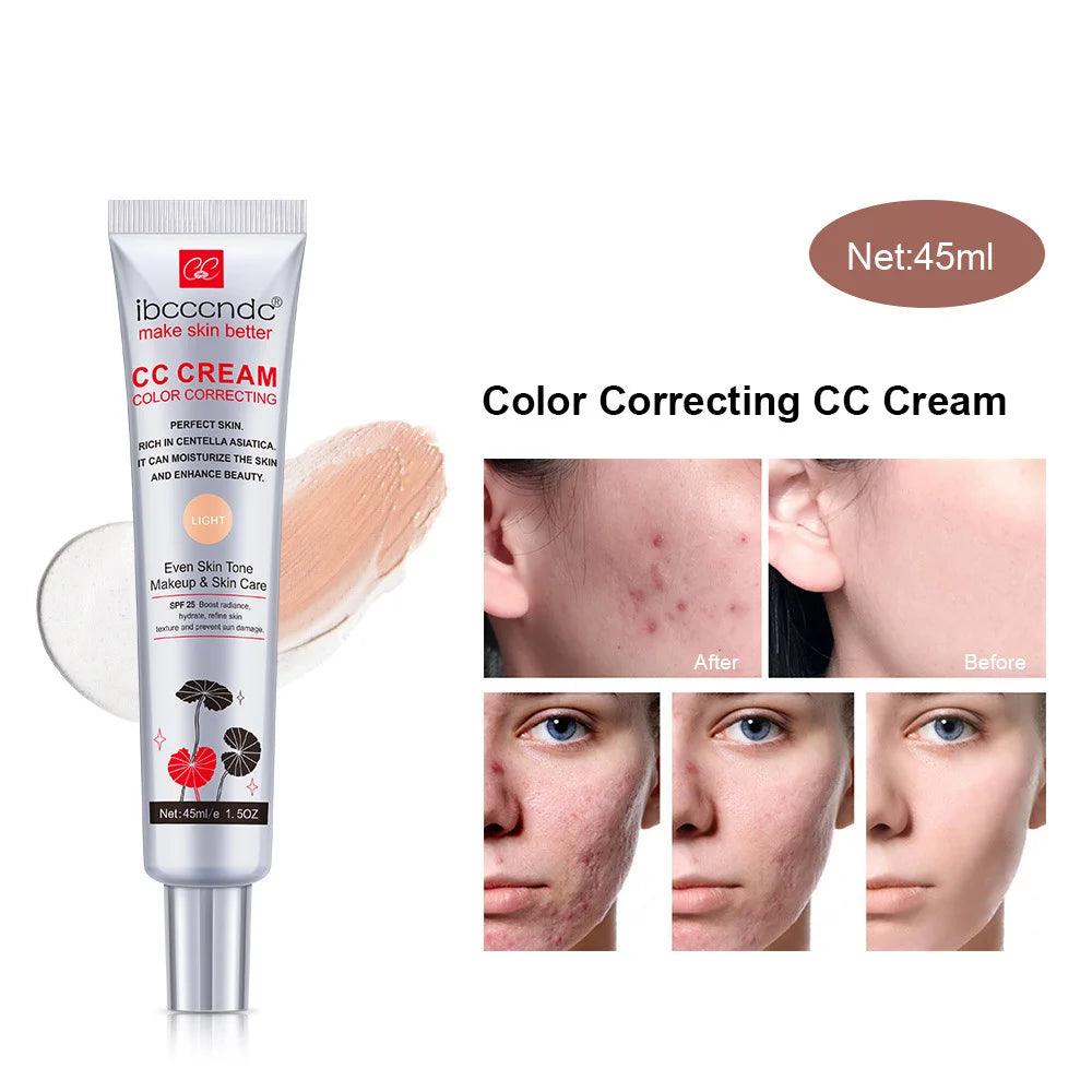 Ibcccndc Centella Asiatica CC Cream: Long-lasting, Invisible Pore Concealer.