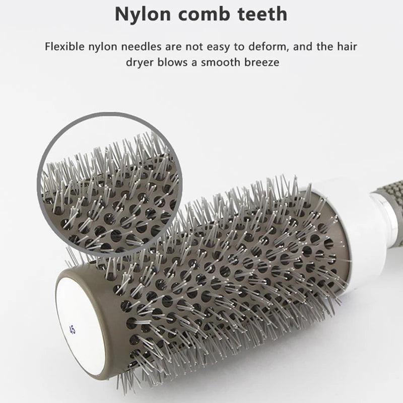 Boar Bristle Hair Brush Comb: Ideal for Wet or Dry Hair