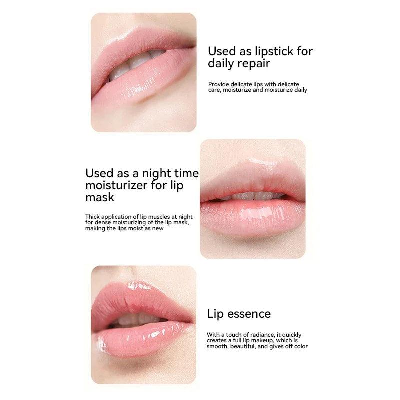 Dark Pigment Lightening Lip Balm: Hyaluronic Acid, Exfoliating, Whitening.