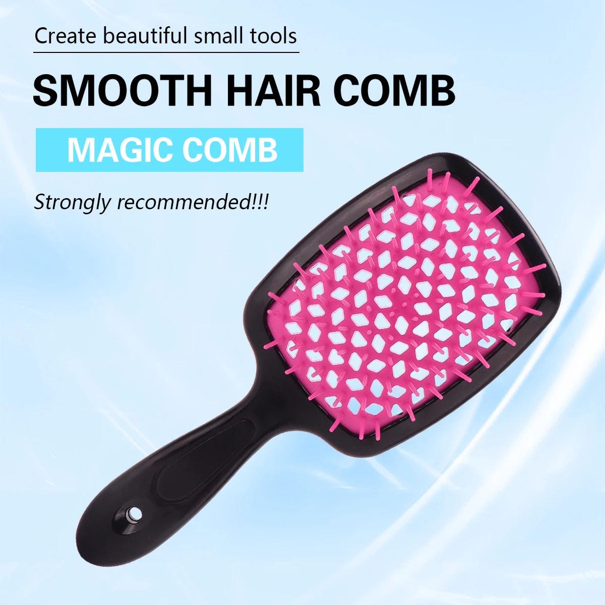 Air Cushion Comb: Anti-static Hair Brush for Wet Curly Hair