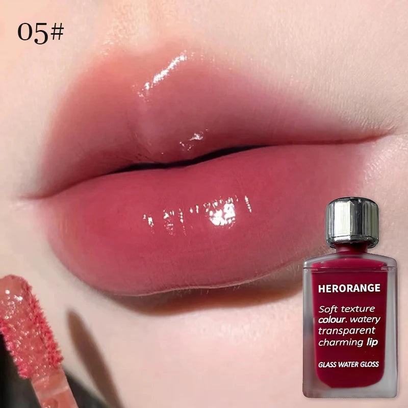 Punk Juice Red Lip Gloss: Waterproof, light-reflective, nude tint.