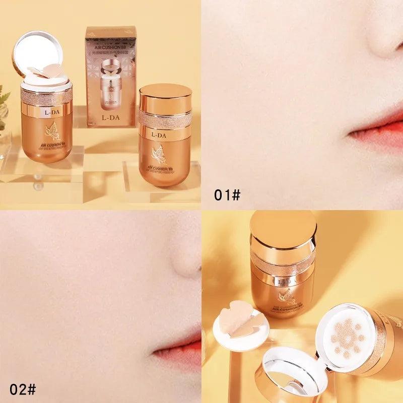 Natural Concealing BB/CC Cream with Butterfly Puff