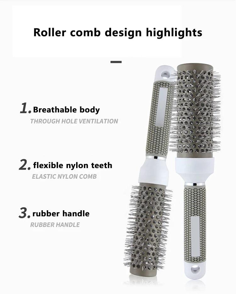 Boar Bristle Hair Brush Comb: Ideal for Wet or Dry Hair
