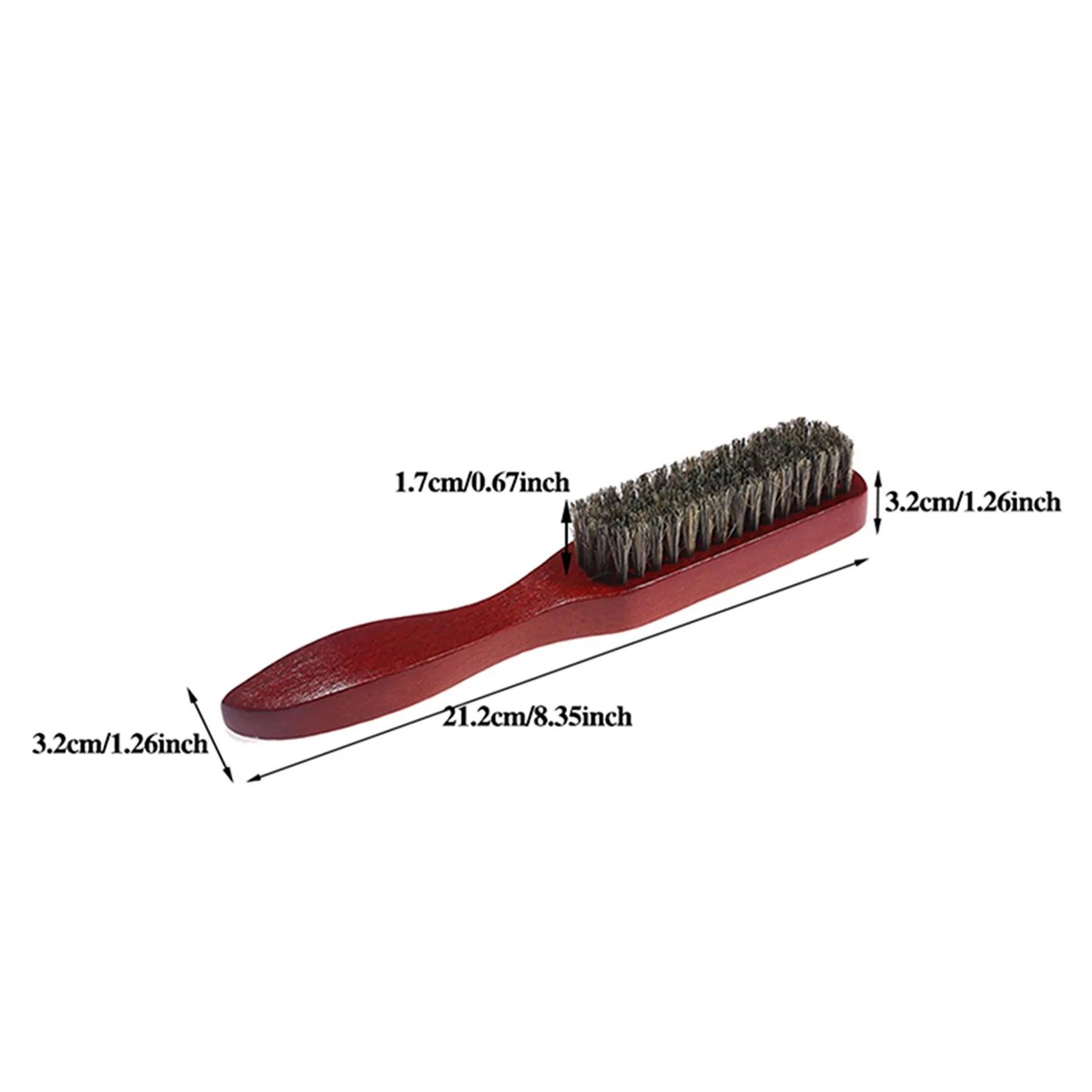 Professional Teasing Brush with Boar Bristle Comb - Hairdressing DIY