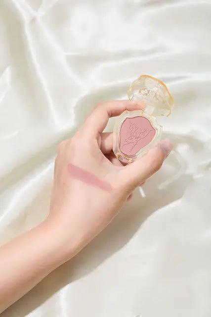 4 Matte & Frost Pearl Blush Colors for Girls' Makeup.