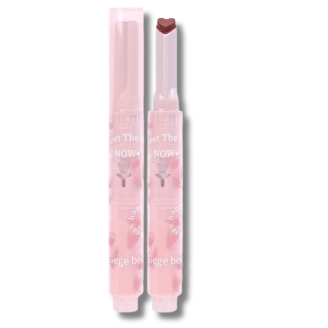 Heart-Shaped Jelly Mirror Lipstick: Moisturizing Gloss