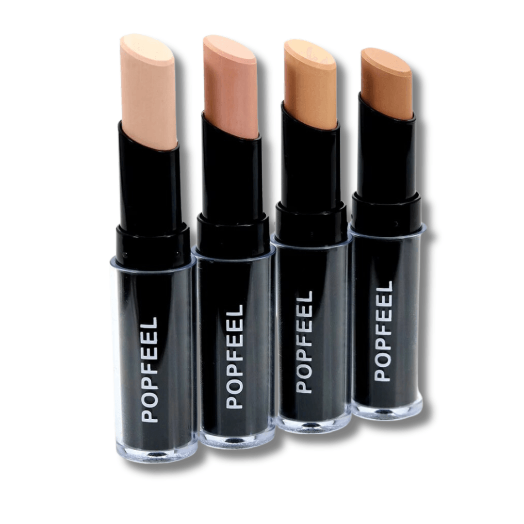 Full Cover Face Concealer Stick: Correct Blemishes, Dark Circles.